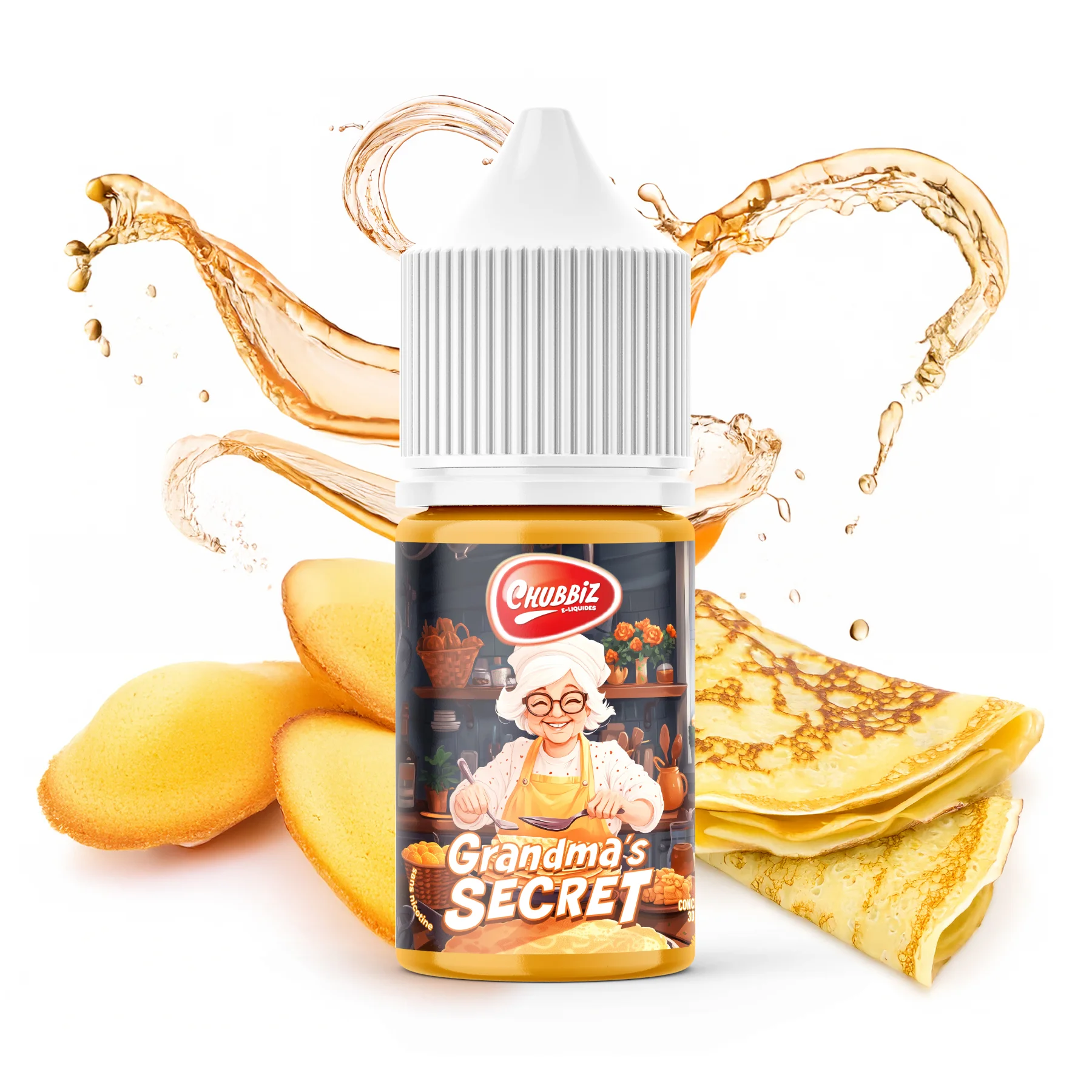 Concentré - Chubbiz - Grandma's Secret 0mg 30 ml - Mixup Labs